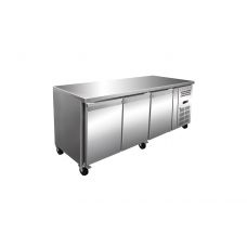 Холодильний стіл HATA SNACKH3200TN S / S304 3-х дверний з бортом