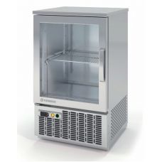 Холодильник Coreco EE85-R134A зі скляними дверима