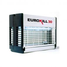Уничтожитель насекомых 80 m² Eurokill ЕХ30 30Вт/3750V поражение током