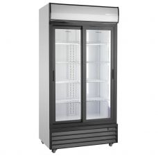 Шафа холодильна зі скляними дверима 764 л Scan SD 1002 SLE