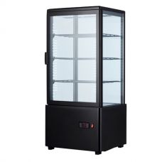 Шкаф-витрина холодильная Reednee RT78L black