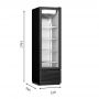 Холодильна шафа 314л Crystal CR 300 з одними дверима
