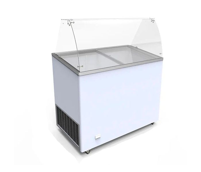 Морозильна вітрина 231 л гнуте скло Crystal VENUS VETRINE CURVED 26 ECONOMY для м'якого морозива