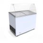 Морозильна вітрина 330 л для м'якого морозива Crystal VENUS VETRINE CURVED 36 гнуте скло