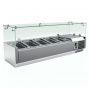 Вітрина саладетта GN 1/4-5 шт Gooder VRX1200/330