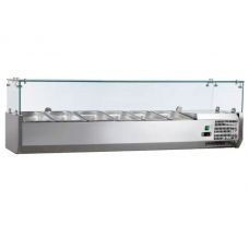 Витрина саладетта GN 1/4-6 шт Gooder VRX1400/330