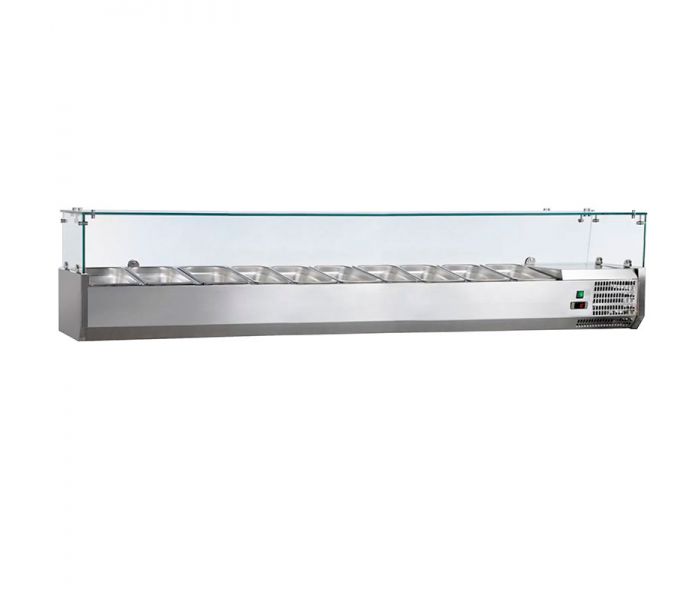 Вітрина саладетта GN 1/4-10 шт Gooder VRX2000/330