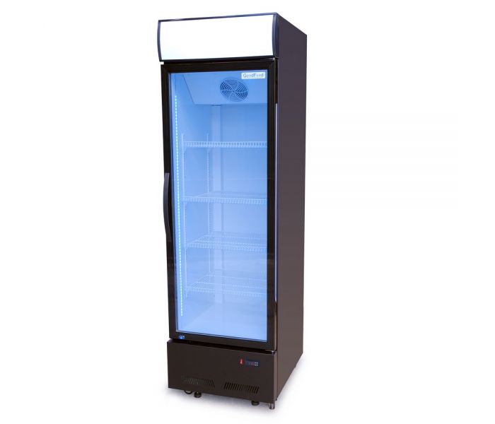 Шафа холодильна для напоїв 466 л GoodFood BC480BW2LEDCOL black-white