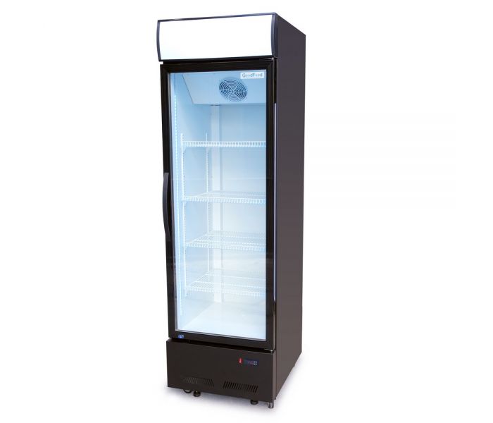Шафа холодильна для напоїв 466 л GoodFood BC480BW2LED Black-White