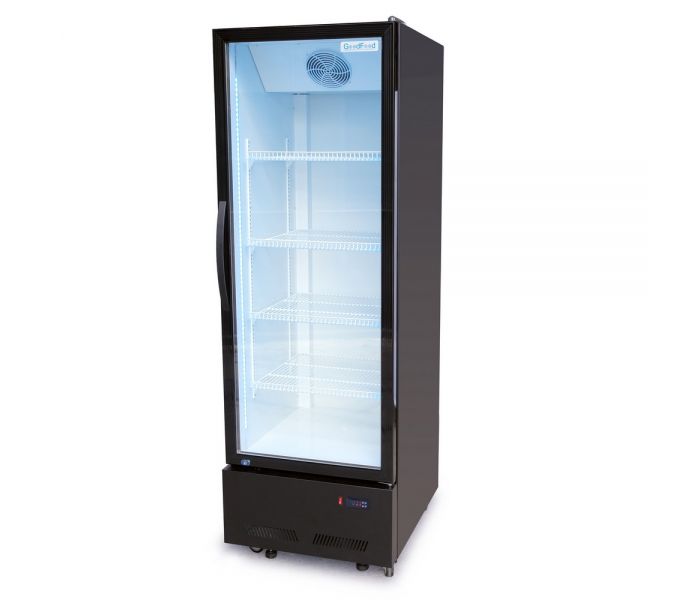 Шкаф холодильный для напитков 466 л GoodFood BC480NBW2LED black-white