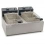 Фритюрница электрическая профессиональная 2x6 л GoodFood EF66 BLACK