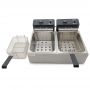 Фритюрница электрическая профессиональная 2x6 л GoodFood EF66 BLACK