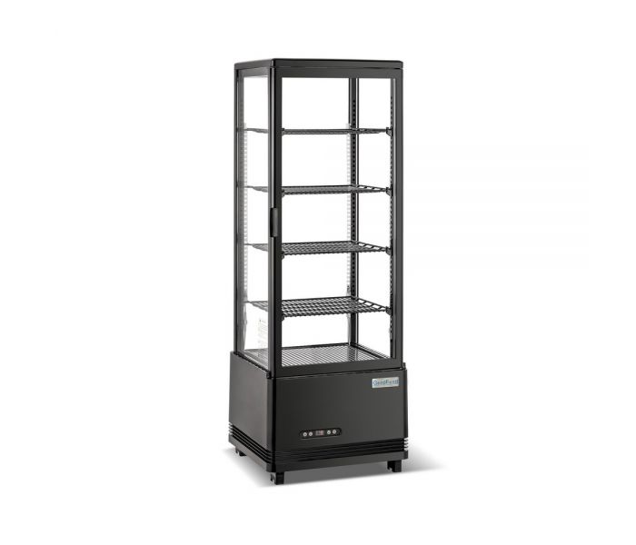 Холодильная витрина 118 л GoodFood RT118L черная