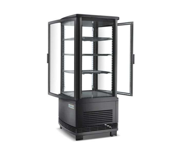 Холодильная витрина 78 л GoodFood RT78LR2 черная