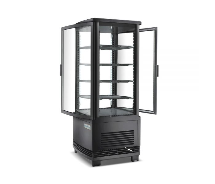 Холодильная витрина 98 л GoodFood RT98LR2 черная