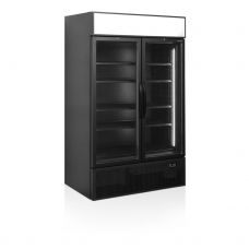 Холодильная витрина 1082 л Tefcold FSC1200H BLACK