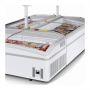 Холодильно-морозильна бонета 590 л Tefcold Shallow 150 A-CF сіра