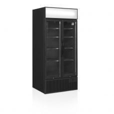 Холодильна вітрина 707 л Tefcold FSC891H Black