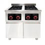 Индукционная плита 4-х конфорочная Tehma Modular TMI 4xD4 800х720х850 4 кВт напольная с дверью