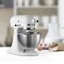 Планетарный миксер KitchenAid 5K45SSEWH 4.28л белый Bartscher artA150067